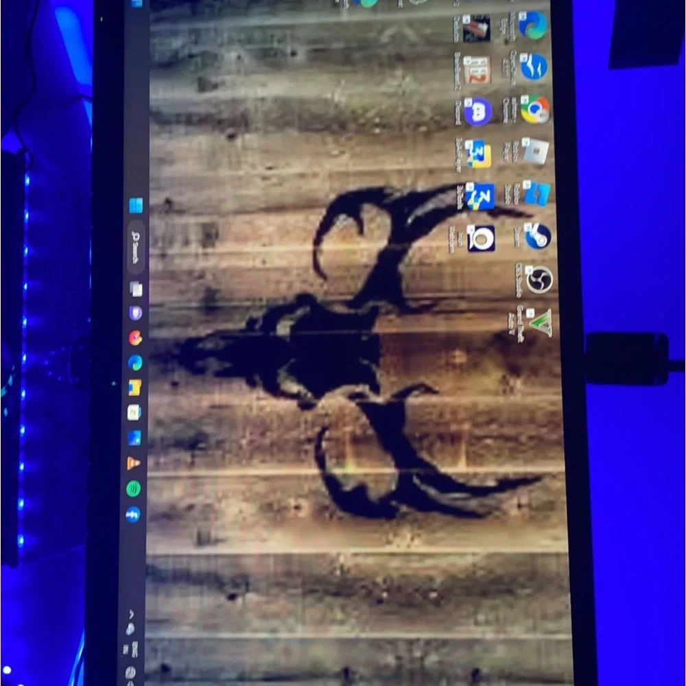 35in computer with a pc 1tb of memory 8g Ram